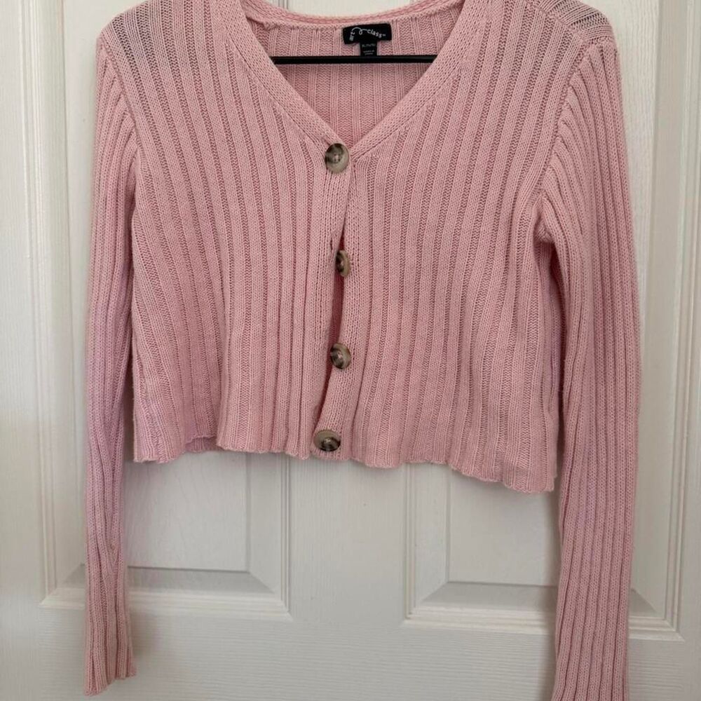 Art-class Kids Pink Cardigan